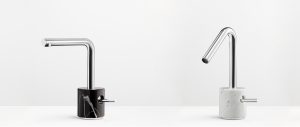 beautiful faucet black and white