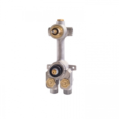 TURBO thermostatic valve with 2 or 3-way diverter