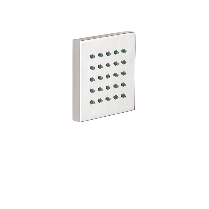 Square recessed body jet - Aquabrass
